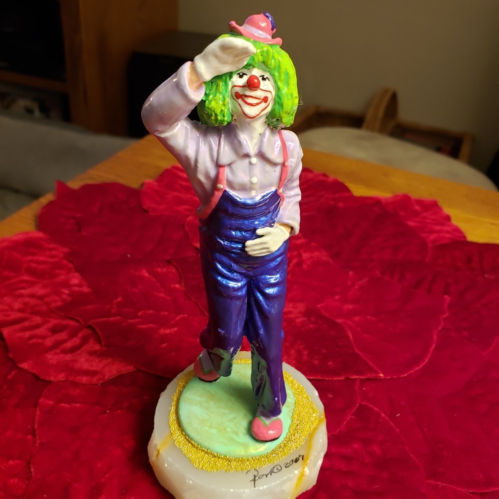 Ron Lee Clown Figurine